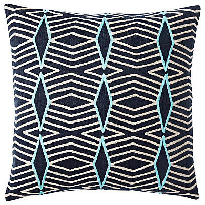 west elm Diamond Stripe Cushion Nightshade west elm Diamond Stripe Cushion Nightshade